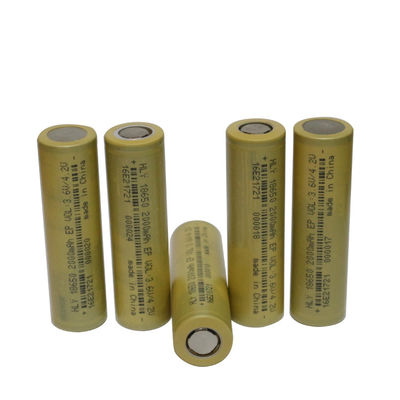 500 Keer Hoge Machts Navulbare 2000mah 18650 Batterijcellen voor de Elektronika Van de consument
