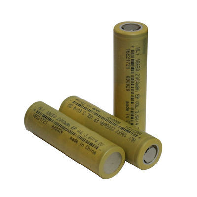 18650 3,6 Volts2000mah Navulbare Zonnebatterijcellen voor Huiselektronika/Ebike