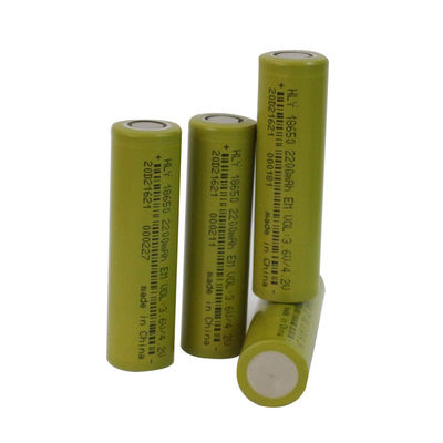 Het lange Cyclusleven 18650 Batterijcel, 3,6 de Batterij van het Volt2200mah Lithium