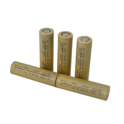 Hoog Tarief 3,6 V-Lithium 500 Cycli2000mah 18650 Batterijcel voor Elektrische gereedschappen