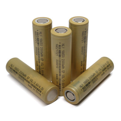 2000mah 18650 Navulbaar Lithium Ion Battery Cell 500 Keer Hoog Tarief