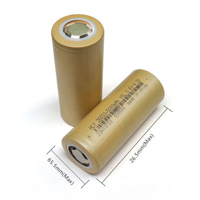 Het Lithium Ion Battery 5000mAh 26650 het Lithium Ion Batteries van Ce NCM van de Hoge Machtsdichtheid