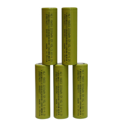 De Navulbare Cilindrische 2200mah 18650 Batterij van HLY voor Elektrische Fietsen