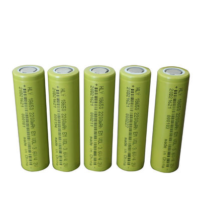 De Navulbare Cilindrische 2200mah 18650 Batterij van HLY voor Elektrische Fietsen