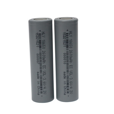 Hoge Capaciteit 18650 Batterij2600mah 3.6V Navulbaar Lithium Ion Batteries van HLY