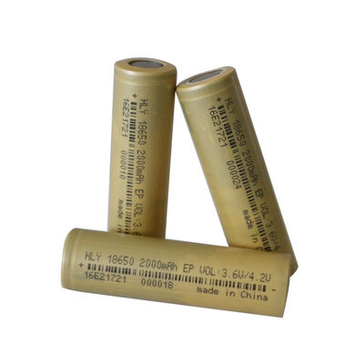 Mobiele Macht 2000mah 18650 Batterij Navulbare UN38.3 voor Helder Flitslicht