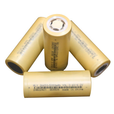 Polymeerlithium Navulbaar Li Ion Battery Cell 5000mAh 26650 3.6v