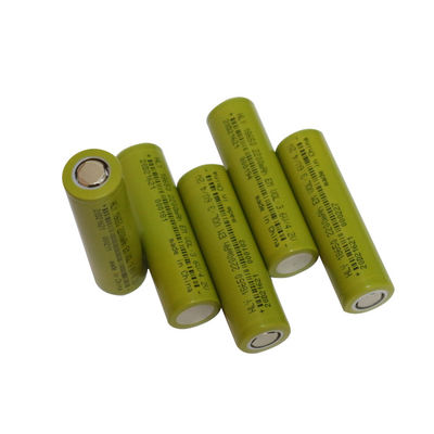 500 Keer 3,6 Voltlithium 2200mah 18650 Dichtheid van de Batterij de Navulbare Hoge Energie