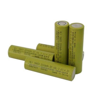MSDS 3.6V 2200 Mah Lithium Battery 18650 Navulbare Cellen voor Saldofietsen