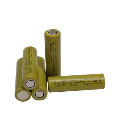 Hoge Macht 2200mah 18650 Batterij 3,6 Voltlithium Ion Battery 500 Cycli