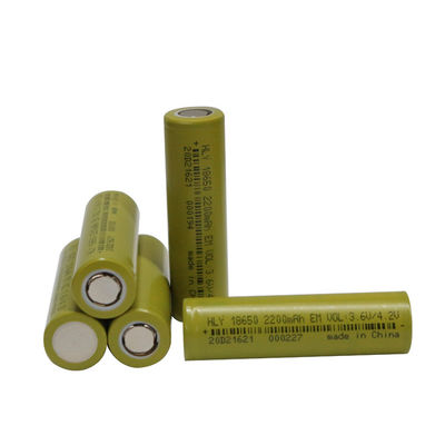 Navulbare 3,6 V Li Ion 2200mah 18650 OEM van de Batterij Hoge veiligheid ODM
