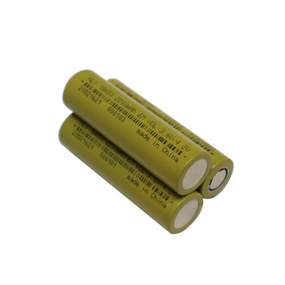 Hoge Macht 2200mah 18650 Batterij 3,6 Voltlithium Ion Battery 500 Cycli