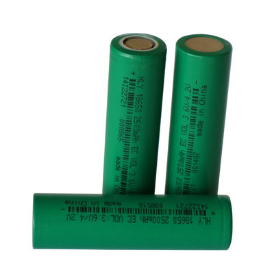 3.6v 2500mah Navulbaar Li Ion Battery Cell 18650 voor Elektrische voertuigen