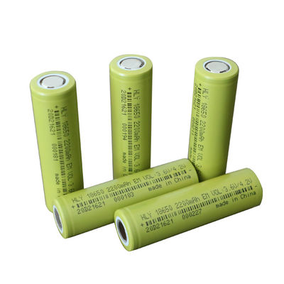 Hoge Bescherming Navulbare 2200mah 18650 Batterijcellen 3.6V voor EV