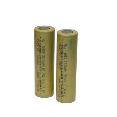 2000mAh 3.6V 18650 Lithium Ion Battery 500 Keer voor Elektrische gereedschappen