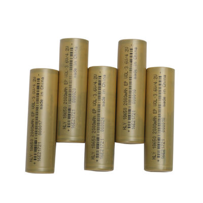 2000mAh 3.6V 18650 Lithium Ion Battery 500 Keer voor Elektrische gereedschappen
