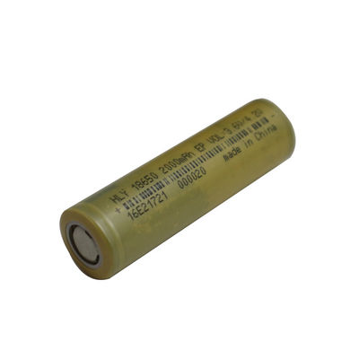 2000mAh 3.6V 18650 Lithium Ion Battery 500 Keer voor Elektrische gereedschappen