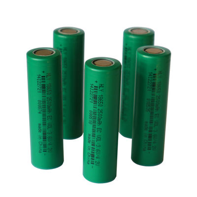 BIB keurde 18650 Lithium Ion Battery 2500MAh de EG voor Elektronische Fiets goed