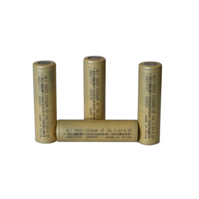 Het mobiele Lithium Ion Battery Cells van het Machts Cilindrische Heldere Flitslicht 18650 2000mAh
