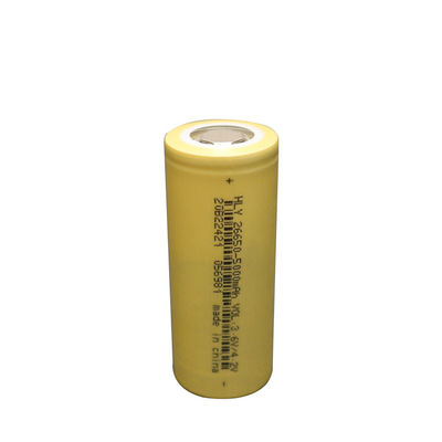 Het lange Cyclusleven 26650 Navulbare Lithium Cilindrische Batterijcellen 3.6V 5000mAh