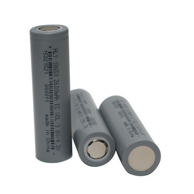 Navulbare Batterij van hoge Machts de Cilindrische Li Ion 2600mah 18650