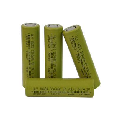 De navulbare 18650 van de het lithiumbatterij van 3.6v 2200mah van het de Voedinglithium Batterij MSDS