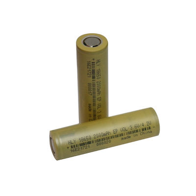 3.6V 2000mAh 18650 Li Ion Rechargeable Solar Battery Cell voor de Elektronika Van de consument