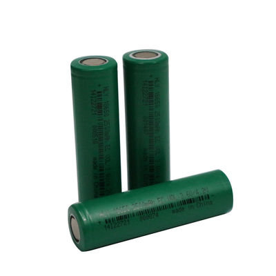 2500mAh 3.6V paste Navulbare Zonnebatterij 18650 Machts aanCel