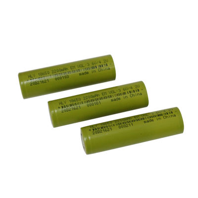 FCC 18650 Navulbaar 2200mAh-lithium Ion Battery High Discharge Rate