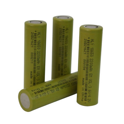 500 Cycli 18650 Lithiumbatterij 2200mah 3,7 Navulbaar de Cel Hoog Tarief van V